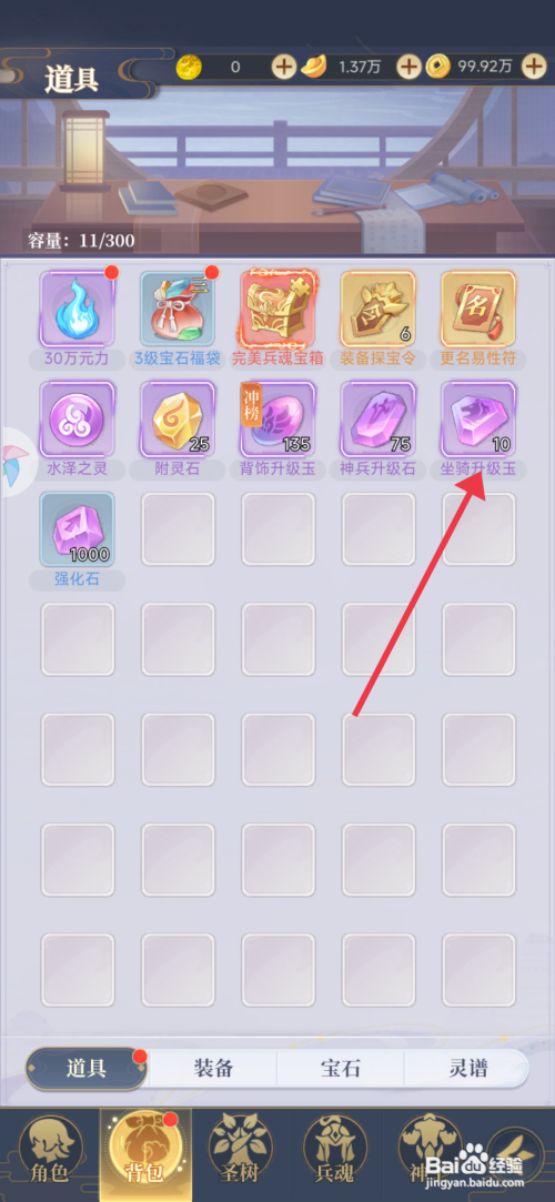 【一念山海】如何使用坐骑升级玉