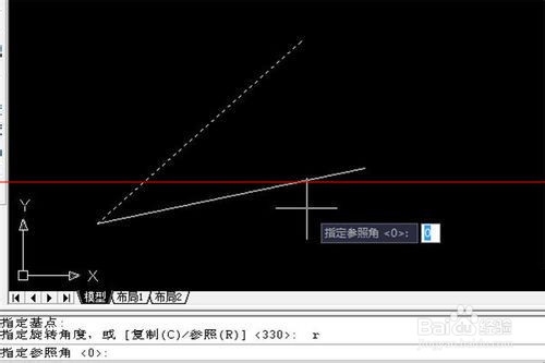cad中参照旋转功能怎么使用？