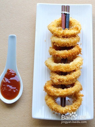 【黄金鱿鱼圈】简单到不行的，超人气小吃