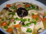 怎样自制黄金豆腐煲