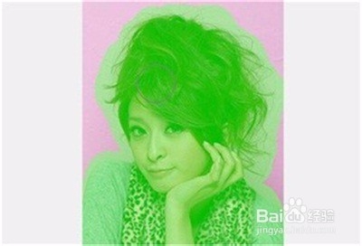 PS教程怎样快速抠出散乱头发丝证件照换背景