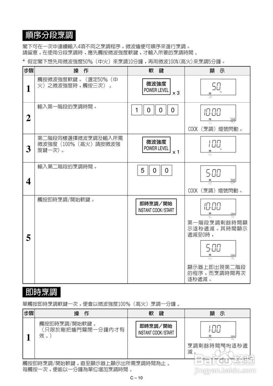 声宝R-882F型微波炉说明书:[1]
