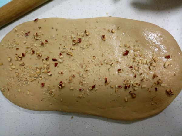 香甜红枣核桃红糖馒头