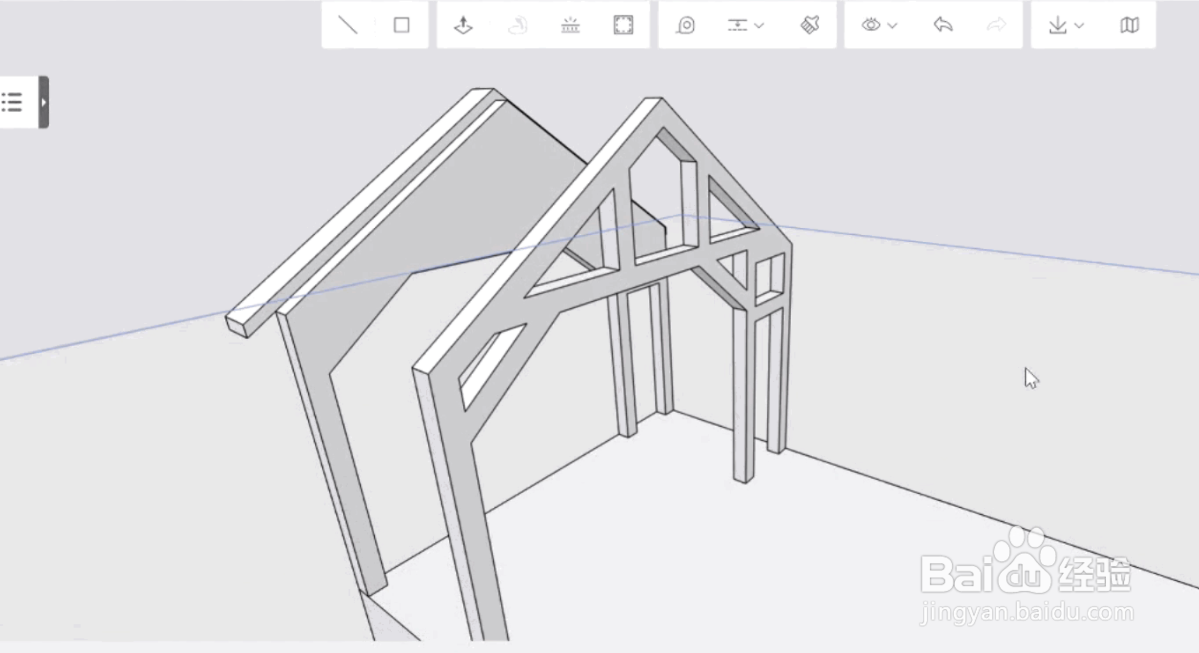 酷家乐廊桥截面怎样绘制