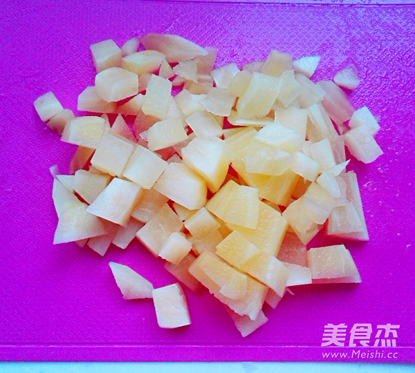 紫薯百合银耳羹