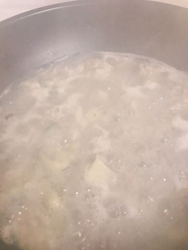 快手早餐鲜汤云吞