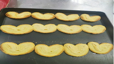 蝴蝶酥的制作方法