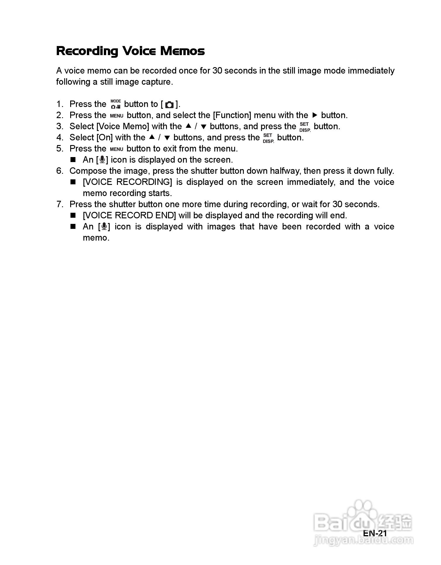 三洋VPC-T850数码相机使用说明书:[3]