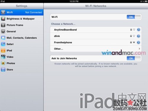 用iPhone或Android手机让iPad随时上网