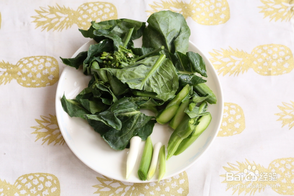 香香脆脆的芥蓝肉片炒面