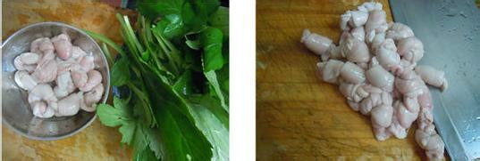 苦菜清肠汤的做法