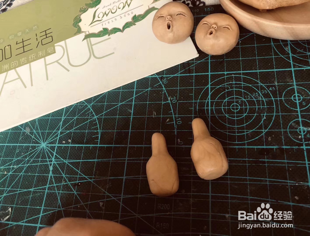 手工雕塑油泥DIY教程分享,简单制作可爱雕塑!