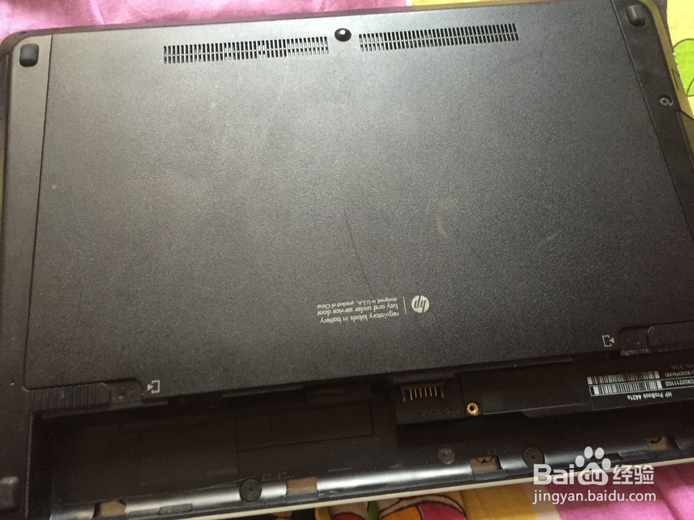 惠普HP ProBook 4431S拆机清理风扇方法