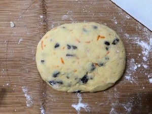 椰子油橙香蔓越莓司康的做法