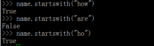python之字符串操作(二)