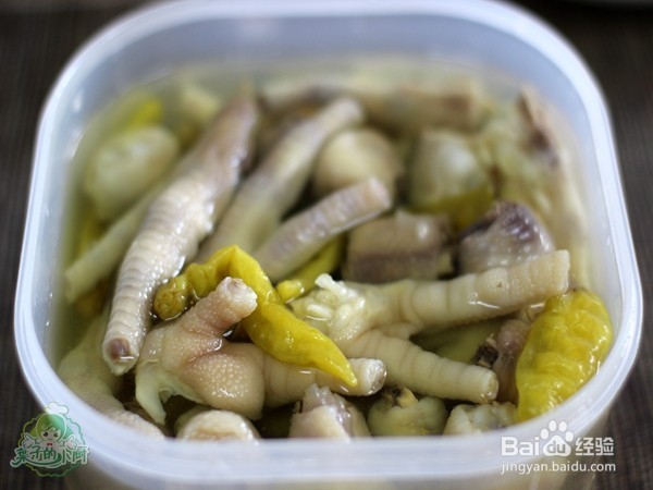 泡椒凤爪的制作流程