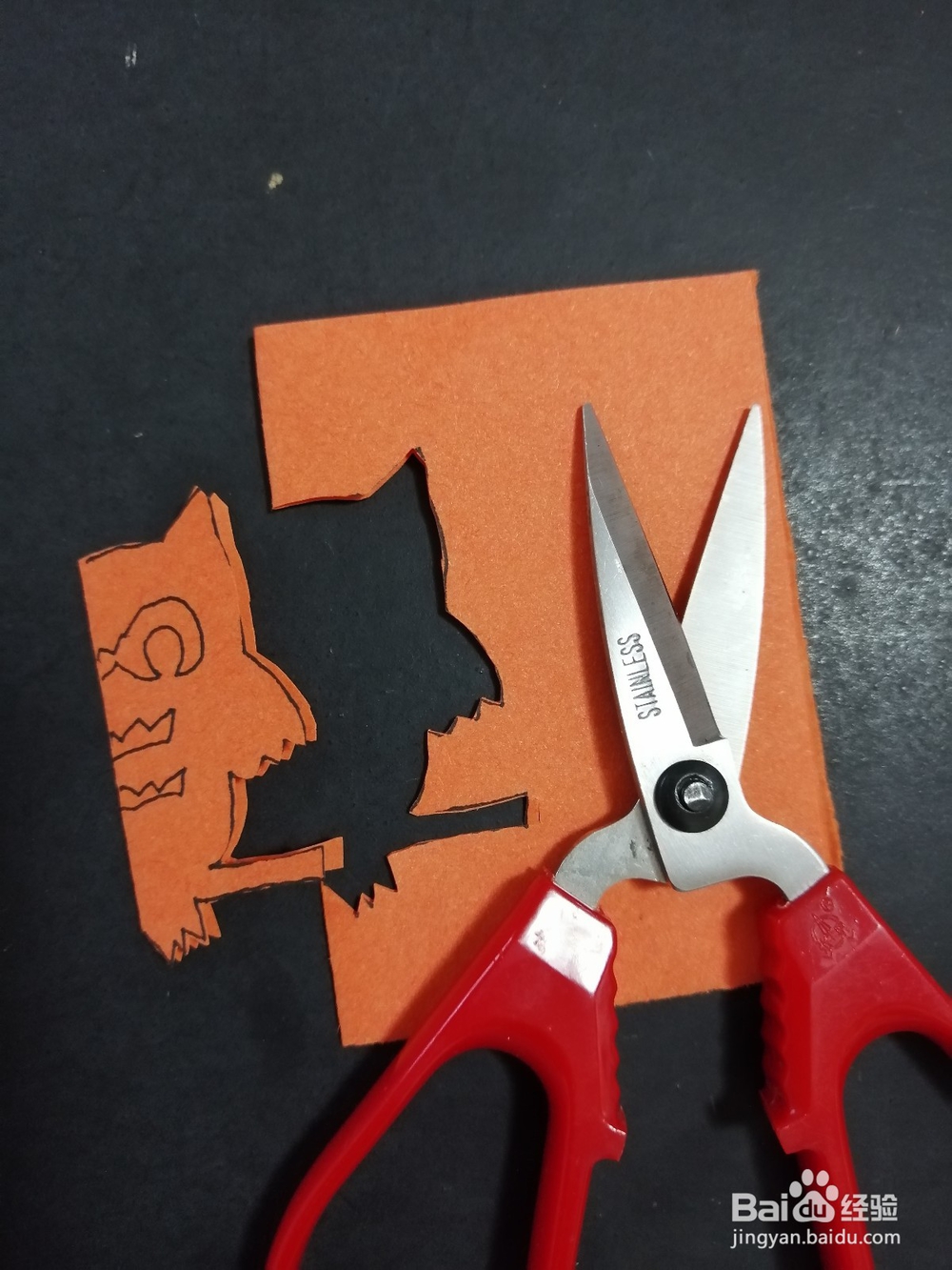 简单的猫头鹰怎么剪