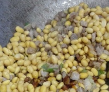 炒黄豆的做法