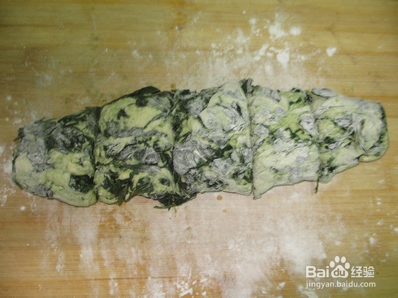 红薯叶发面馒头