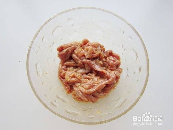 豆芽炒肉丝的做法