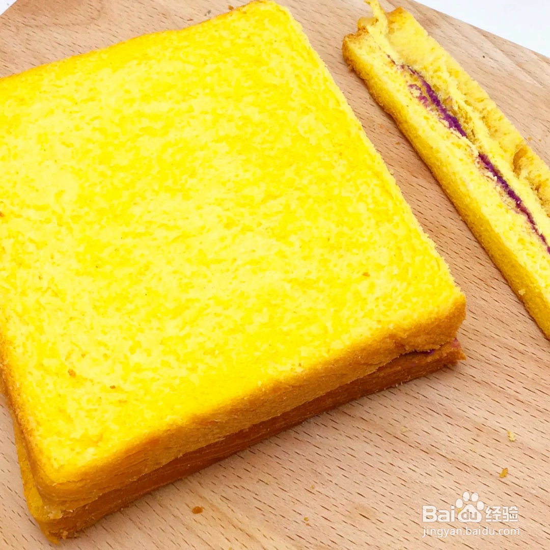 2020紫薯西多士做法