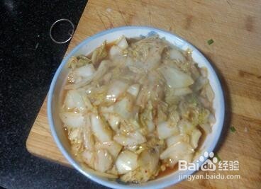 酸辣白菜的做法