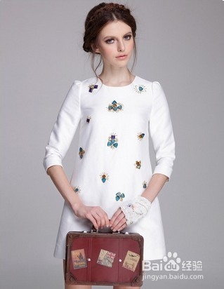 秋天用小A裙穿出显瘦身材