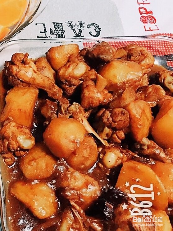 鸡腿肉炖土豆的做法