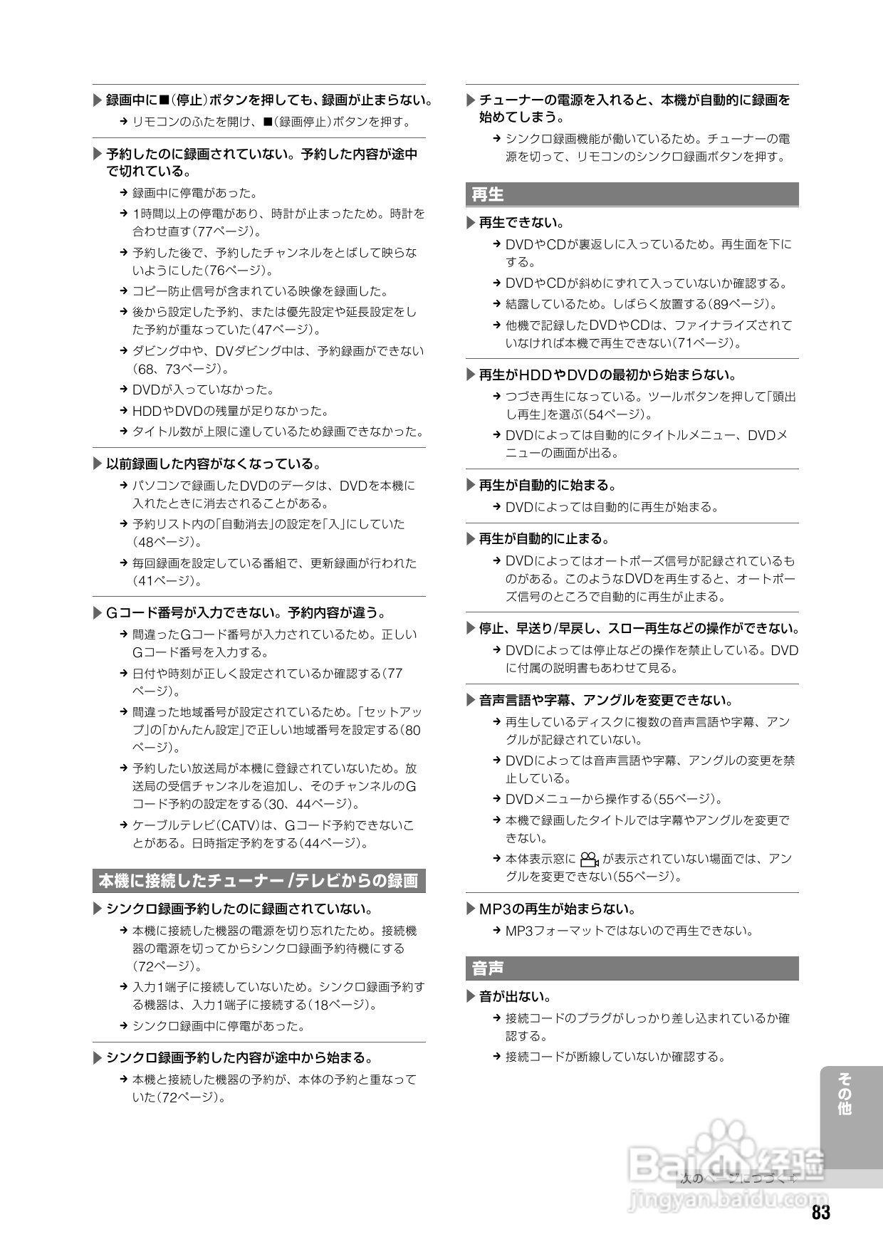 SONY DVD RDR-HX72说明书:[5]