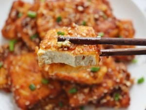 香煎孜然豆腐