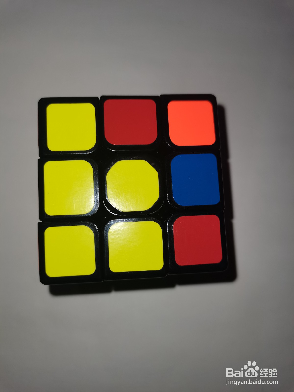 三阶魔方如何拼出小鱼