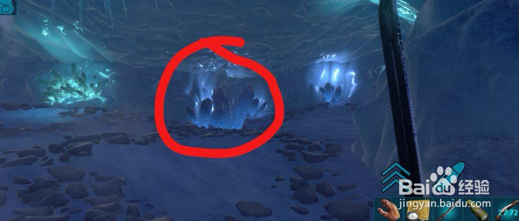 方舟生存进化天主矿洞怎么走