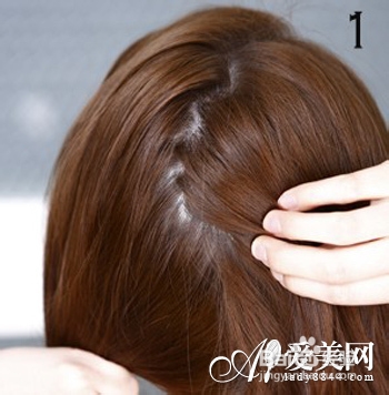 简单麻花辫的编法 轻松打造公主风