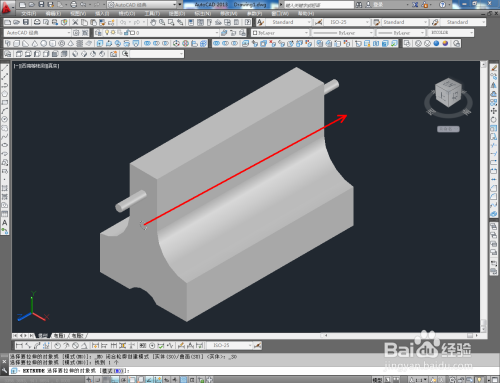 CAD三维建模——隔离墩制作教程