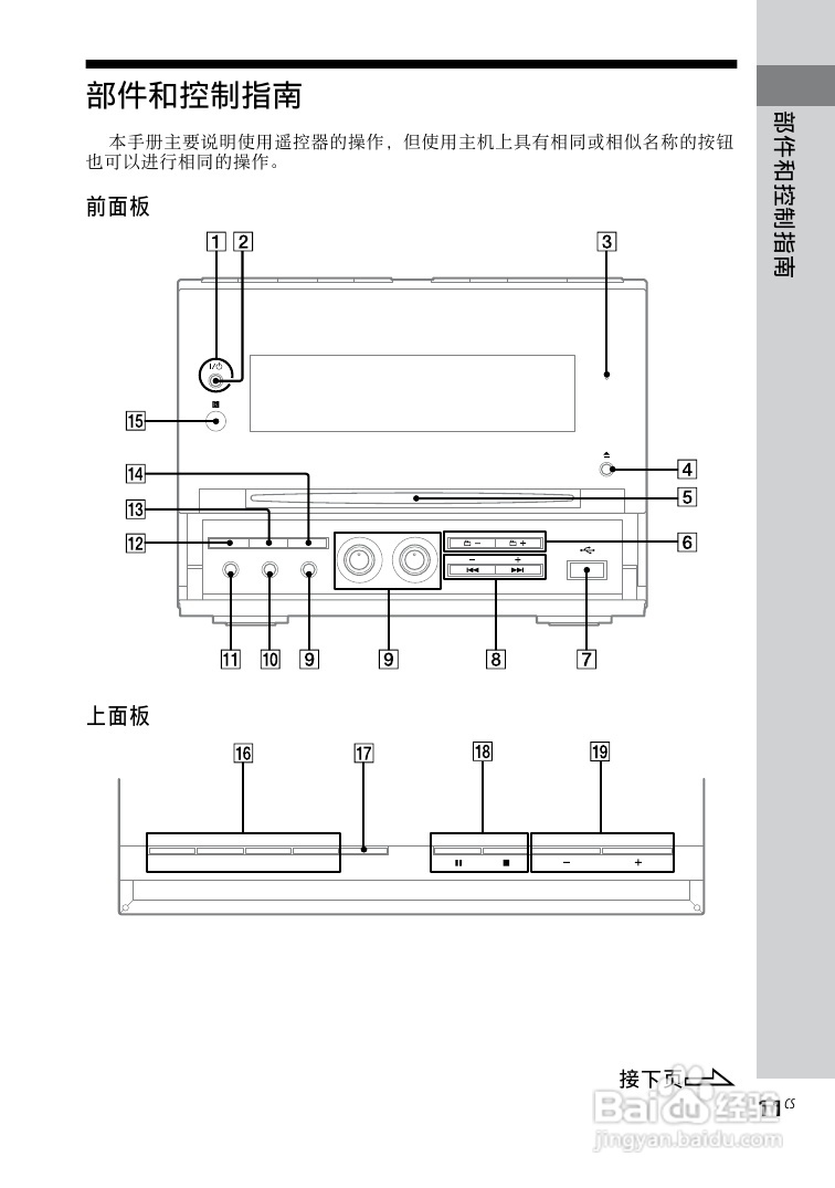 索尼CMT-DH30迷你组合音响使用说明书:[6]