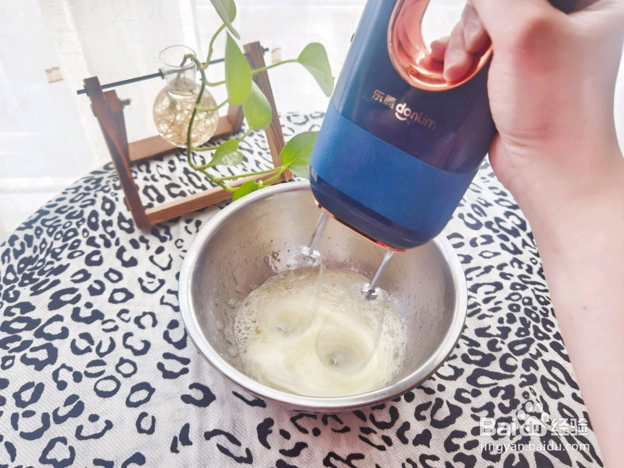 抹茶戚风蛋糕的做法