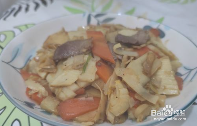 炒肉春笋的做法