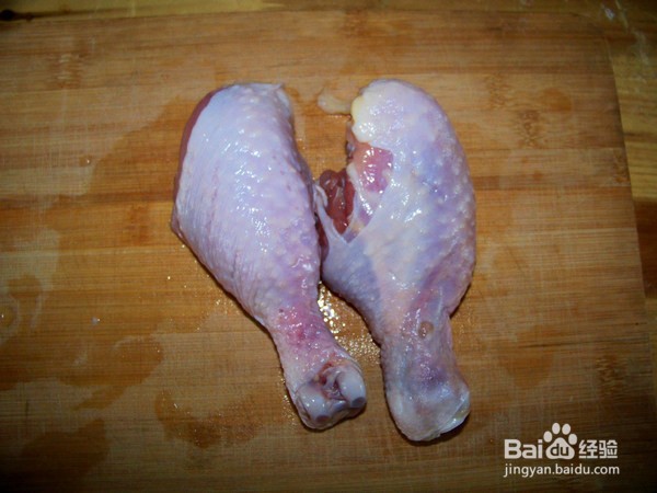 鲜烹鸡腿的做法