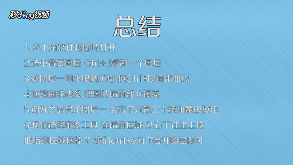 PS怎么把图片的部分位置调亮