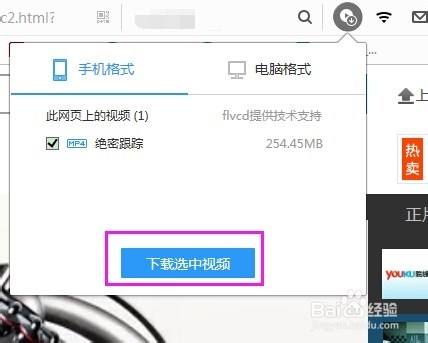 网页怎么下载视频