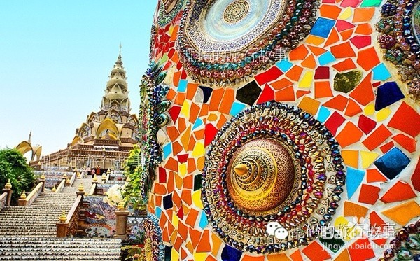 泰寺庙供奉神秘五头佛