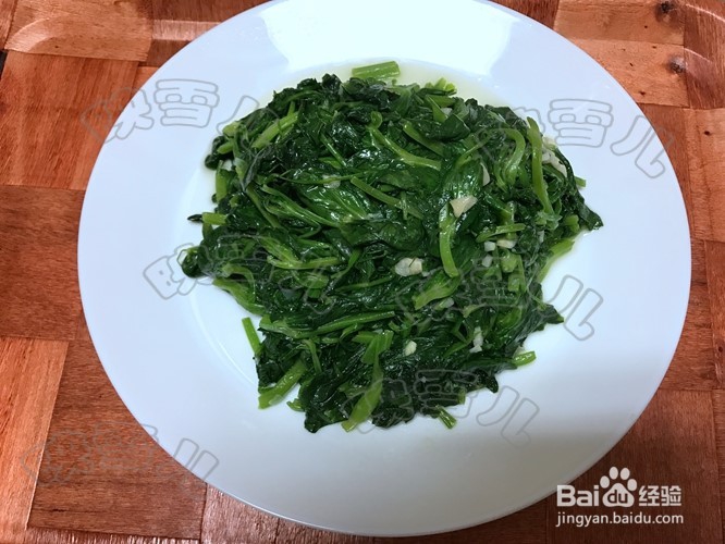 蒜蓉炒豆苗好吃做法
