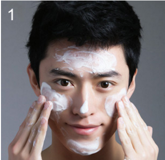 男士护肤品使用步骤