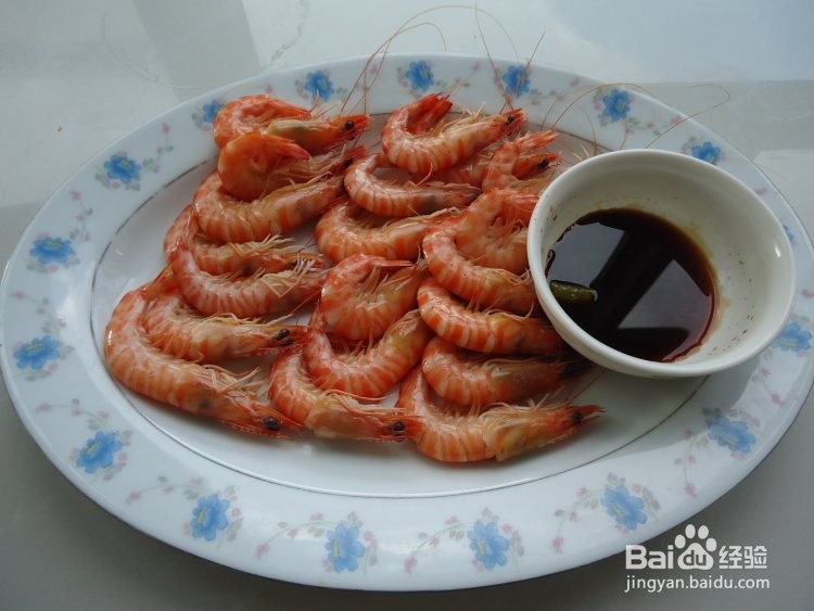 水煮斑节虾的做法