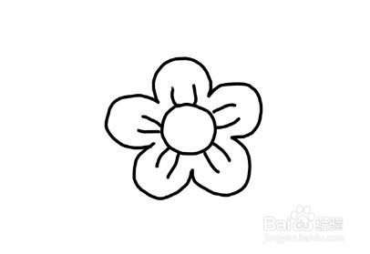 儿童简笔画彩色，怎么画小鲜花