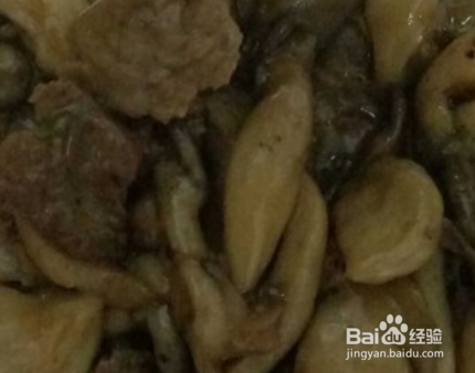 蘑菇炒肉片怎么做