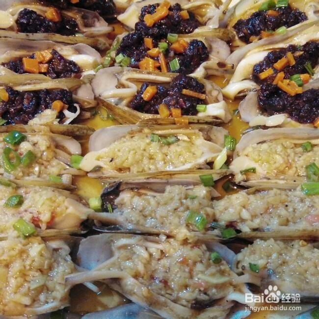 吃货美食-双蒸大蛏子!