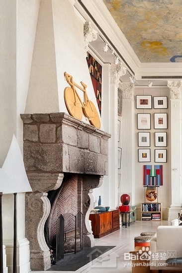 博物馆式的特色家 多彩色调展现伦敦风情