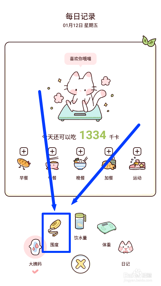 柠檬轻断食怎么手动记录身体胸围数据