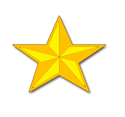 ps制作等级星星的小技巧